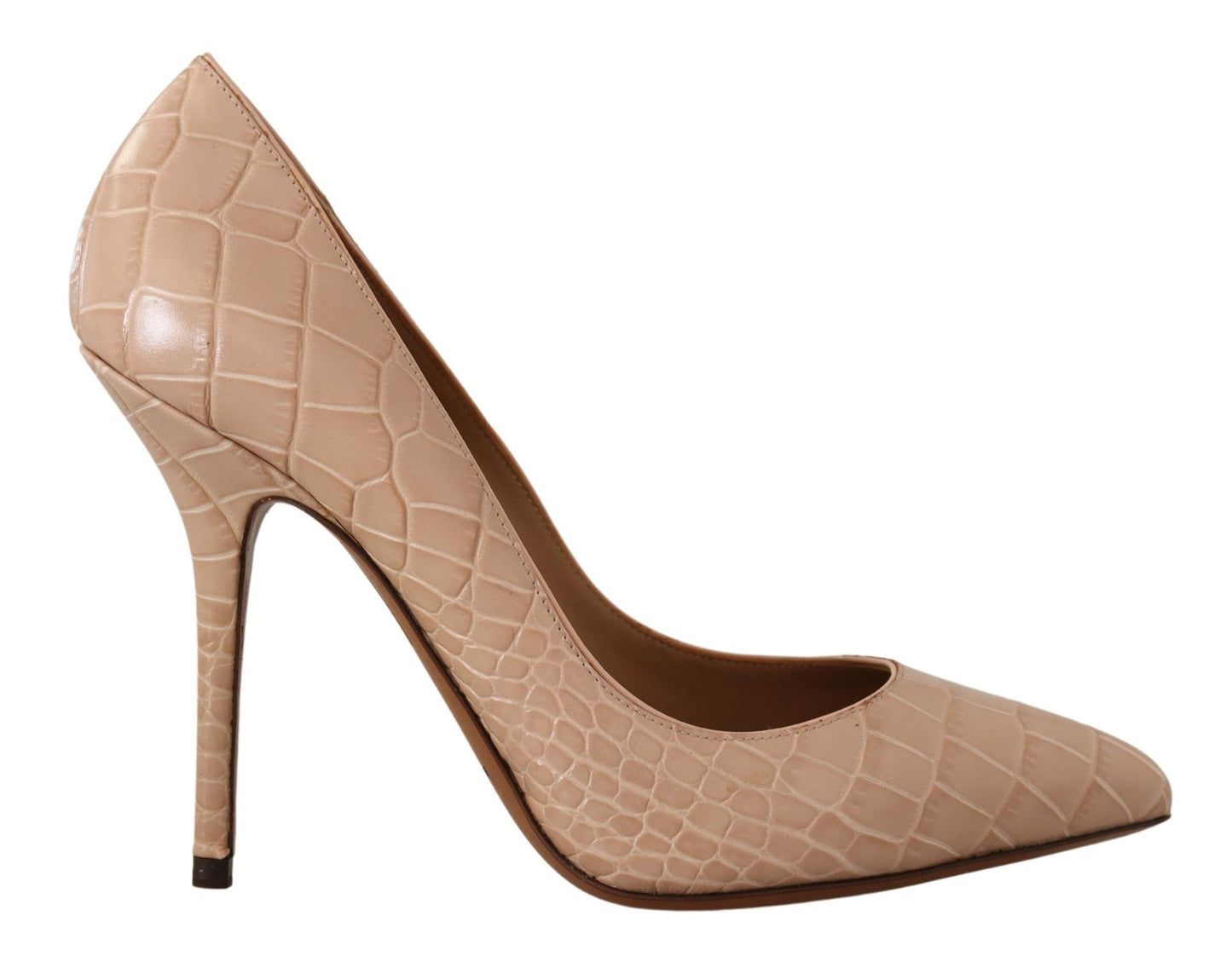 Dolce &amp; Gabbana Zapatos de tacón Bellucci de cuero beige