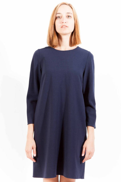 Gant Blue Wool Women Dress