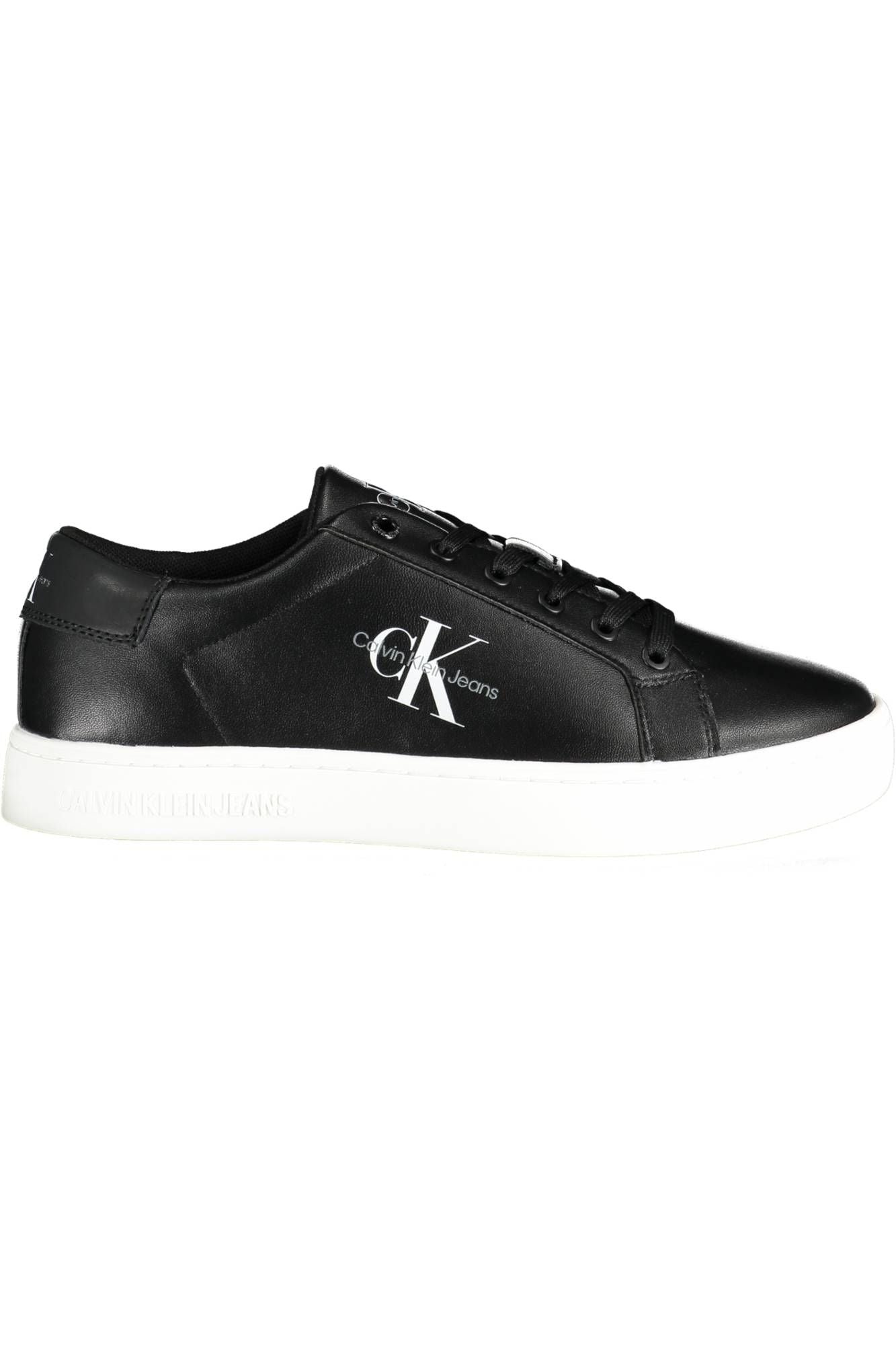 Calvin Klein Black Leather Men Sneaker