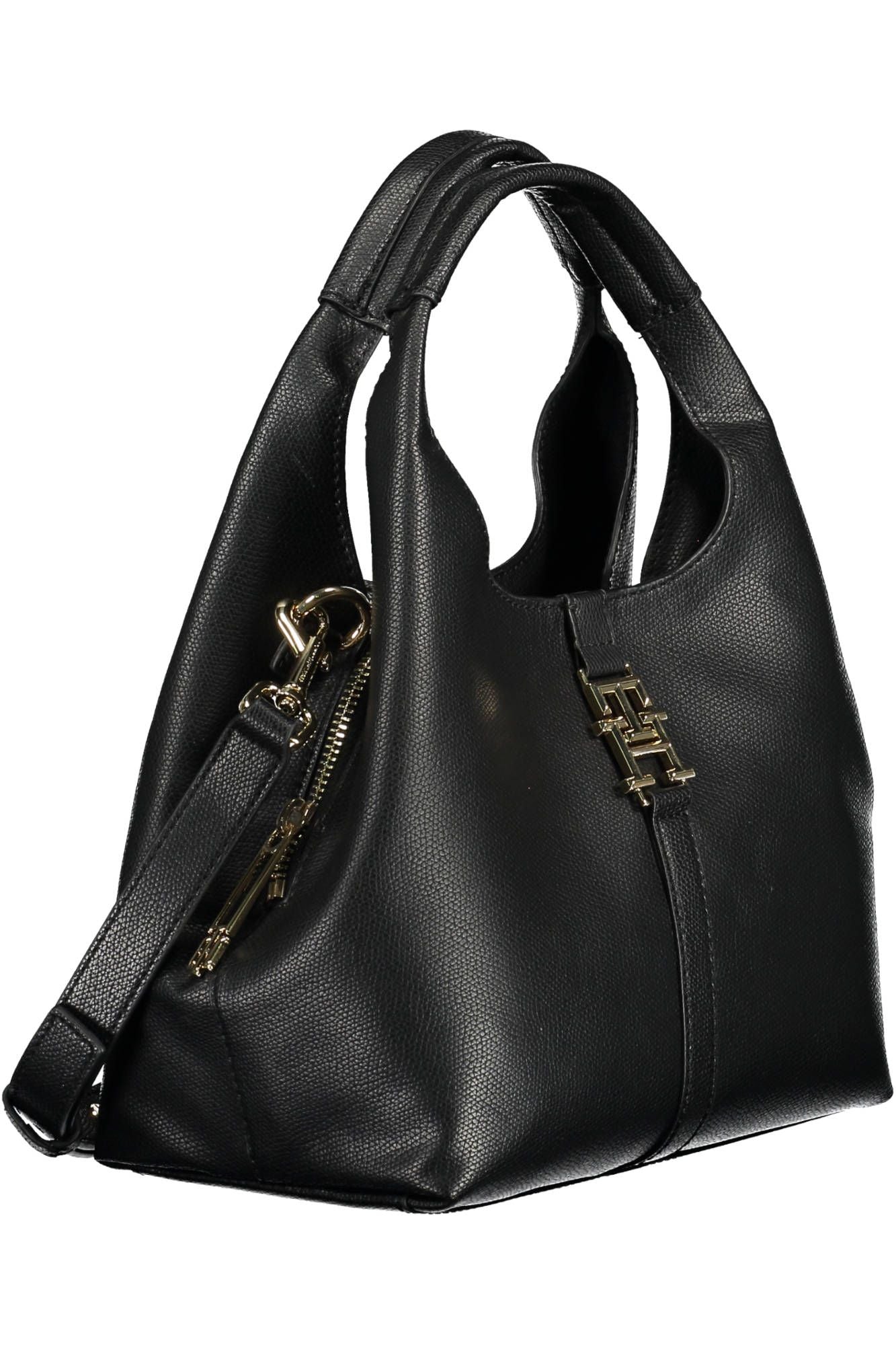 Tommy Hilfiger Black Polyethylene Women Handbag