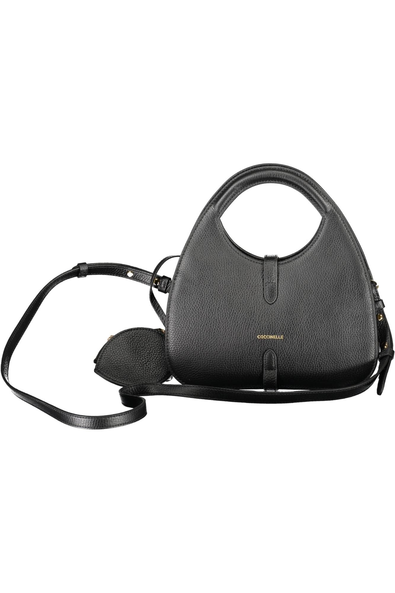 Coccinelle Black Leather Women Handbag