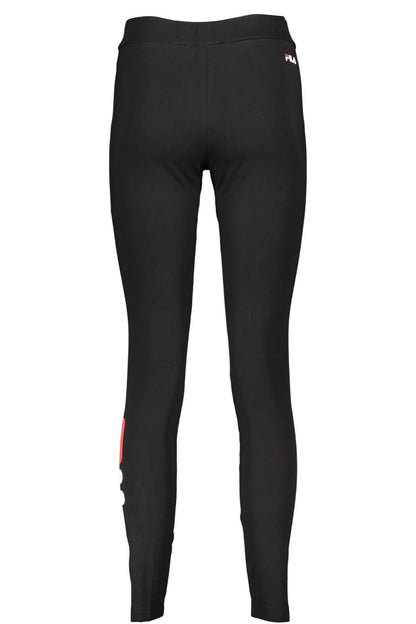 Fila Black Cotton Women Legging