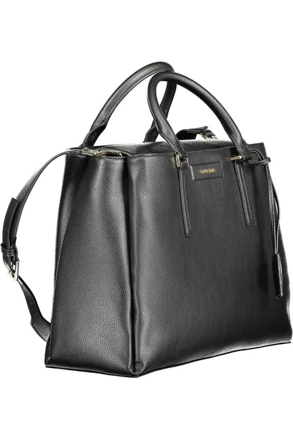 Calvin Klein Black Polyester Women Handbag