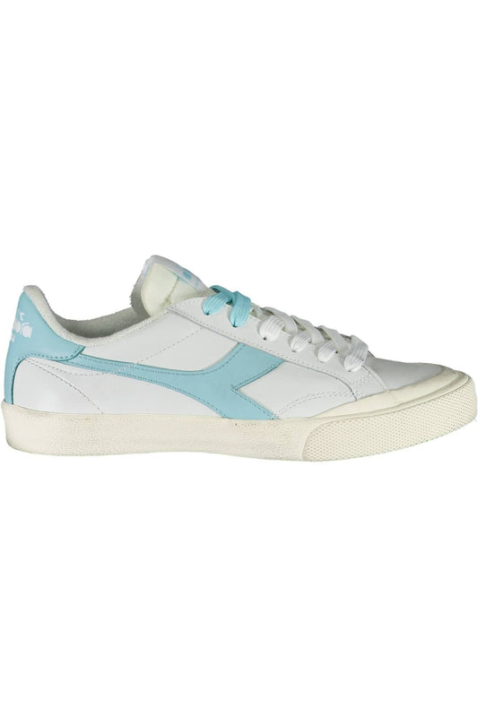 Diadora White Leather Women Sneaker