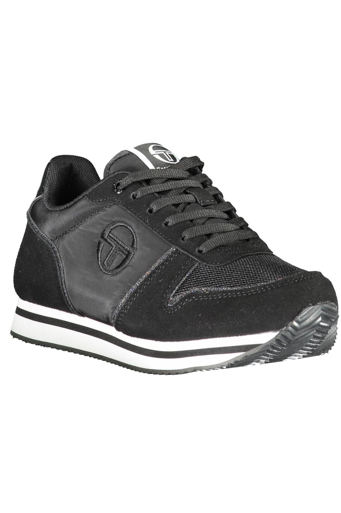 Sergio Tacchini Black Polyester Women Sneaker