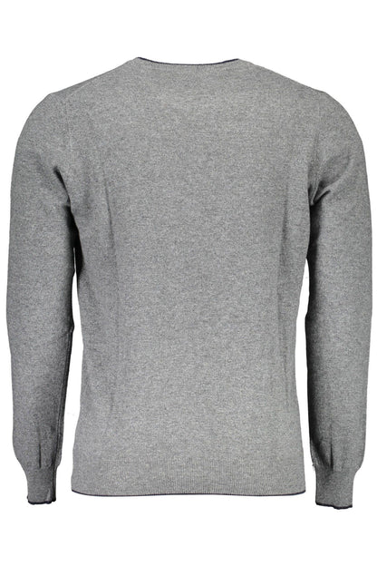 North Sails Gray Polyamide Men Sweater