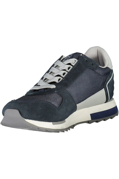 Napapijri Blue Polyester Men Sneaker