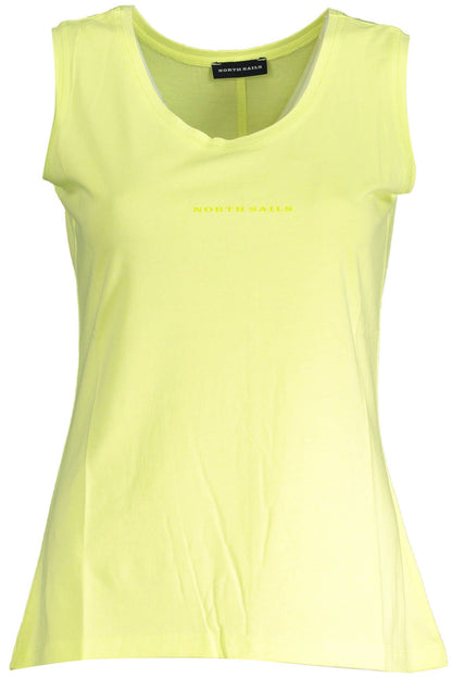 North Sails Yellow Viscose Women Top