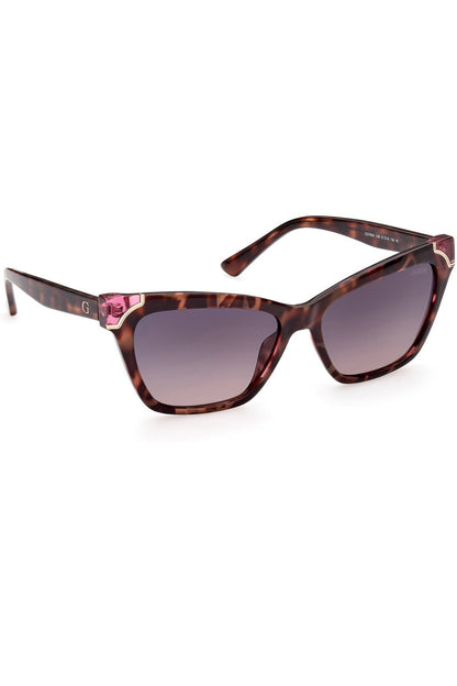 Guess Jeans Brown Injected Women Sunglass