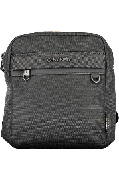 Calvin Klein Black Polyester Men Shoulder Bag