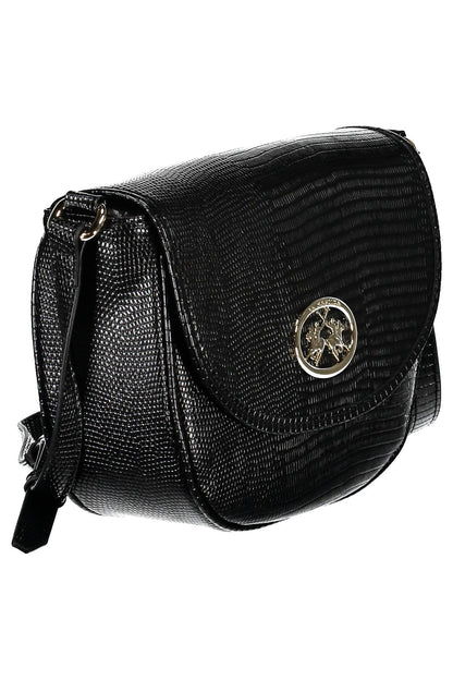 La Martina Black Polyethylene Women Handbag