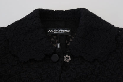 Dolce & Gabbana Classic Button Down Knitted Long Jacket