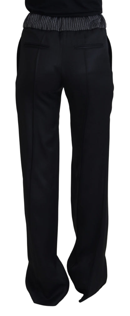 Dolce & Gabbana Elegant Black Cotton Pants