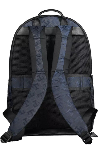 Tommy Hilfiger Blue Polyester Men Backpack