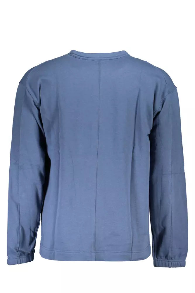 Calvin Klein Blue Cotton Men Sweater