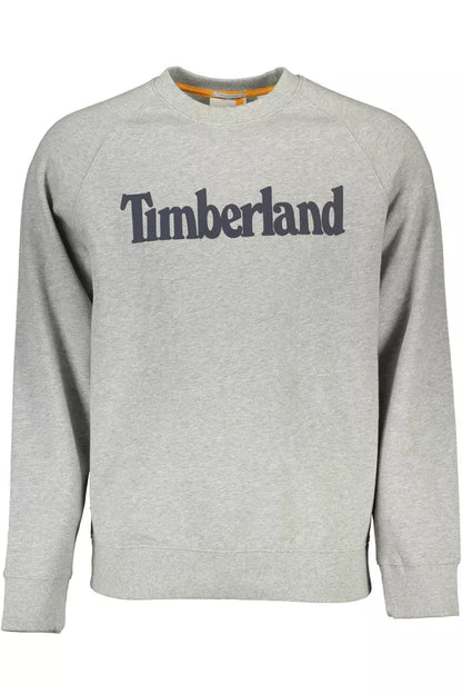 Timberland Gray Cotton Men Sweater