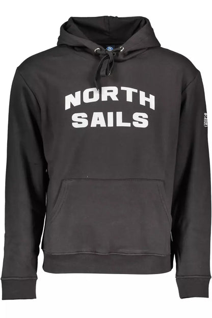 North Sails Black Cotton Men Sweater