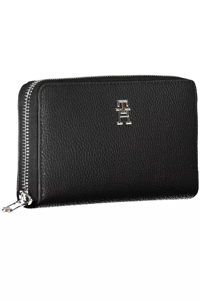 Tommy Hilfiger Black Polyethylene Women Wallet