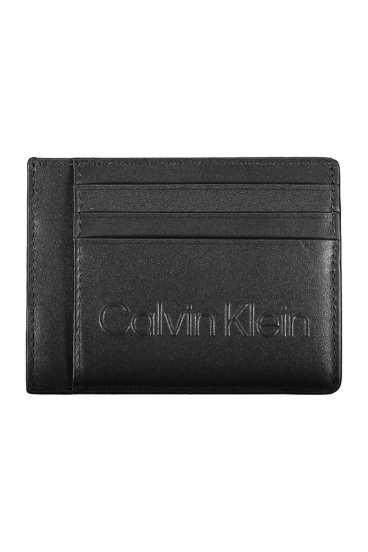 Calvin Klein Black Polyethylene Men Wallet