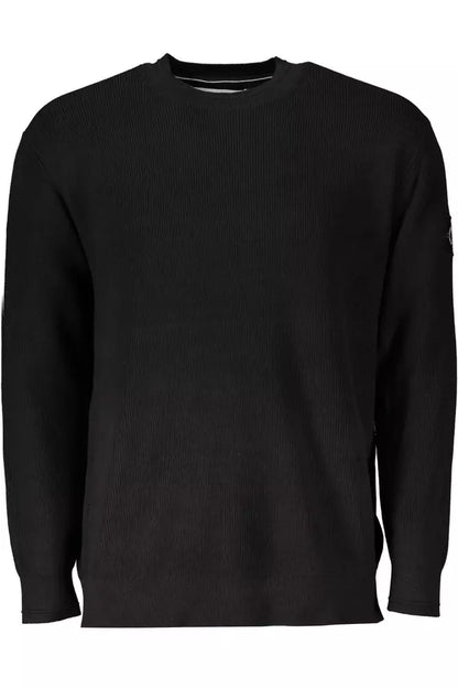 Calvin Klein Black Cotton Men Sweater