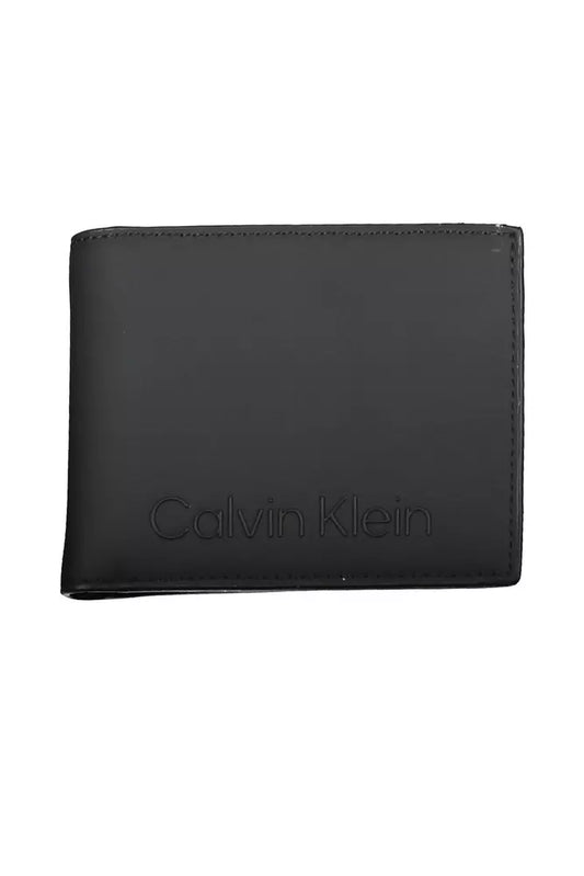 Calvin Klein Black Polyester Men Wallet