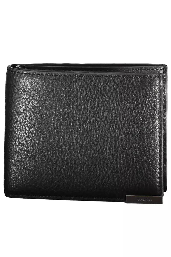 Calvin Klein Black Leather Men Wallet