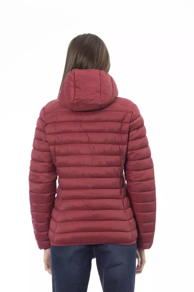 Invicta Red Nylon Women Jacket