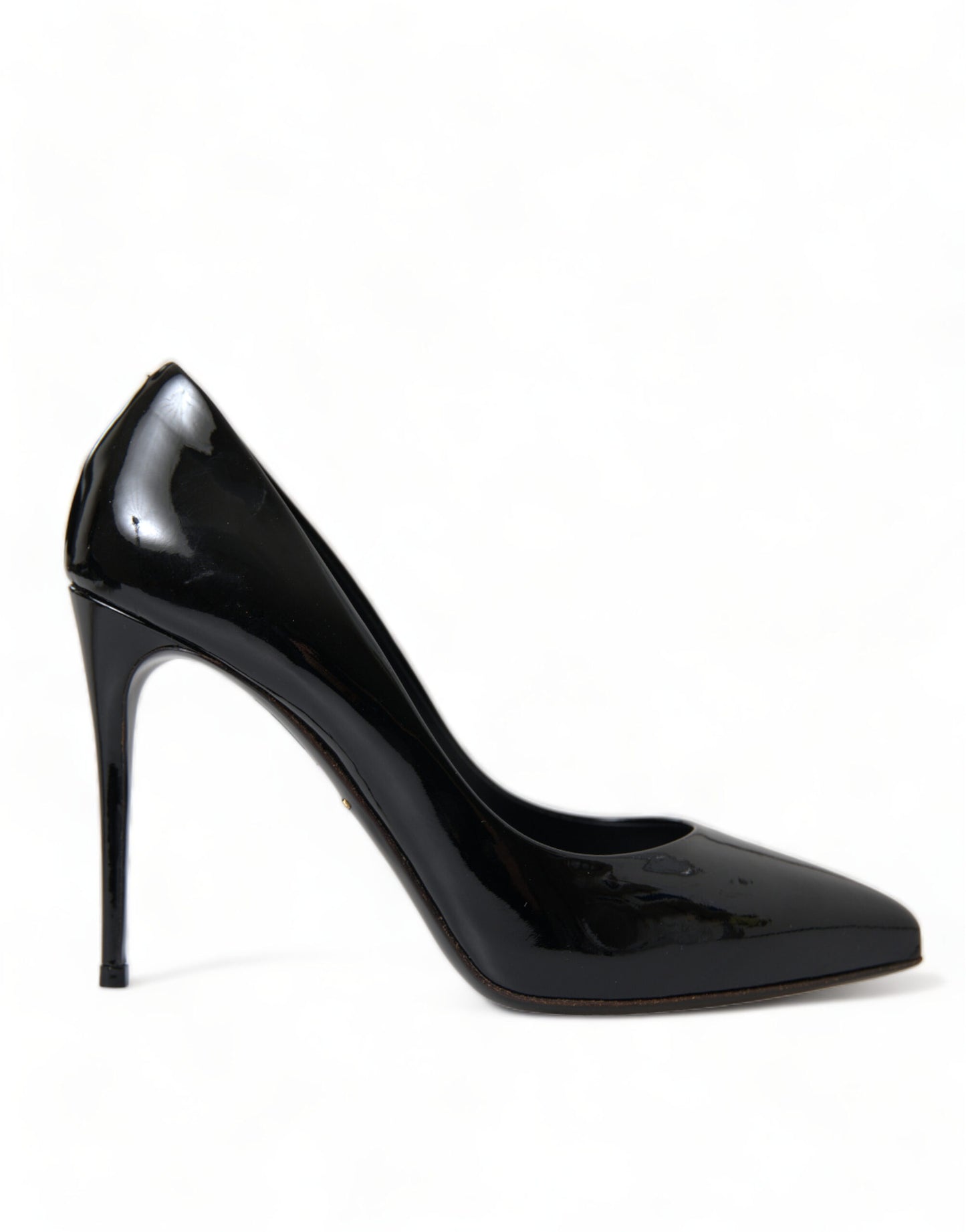 Dolce & Gabbana Elegant Black Patent Stiletto Heels