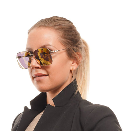 Swarovski Gold Women Sunglasses