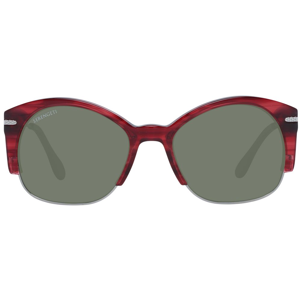 Serengeti Red Unisex Sunglasses