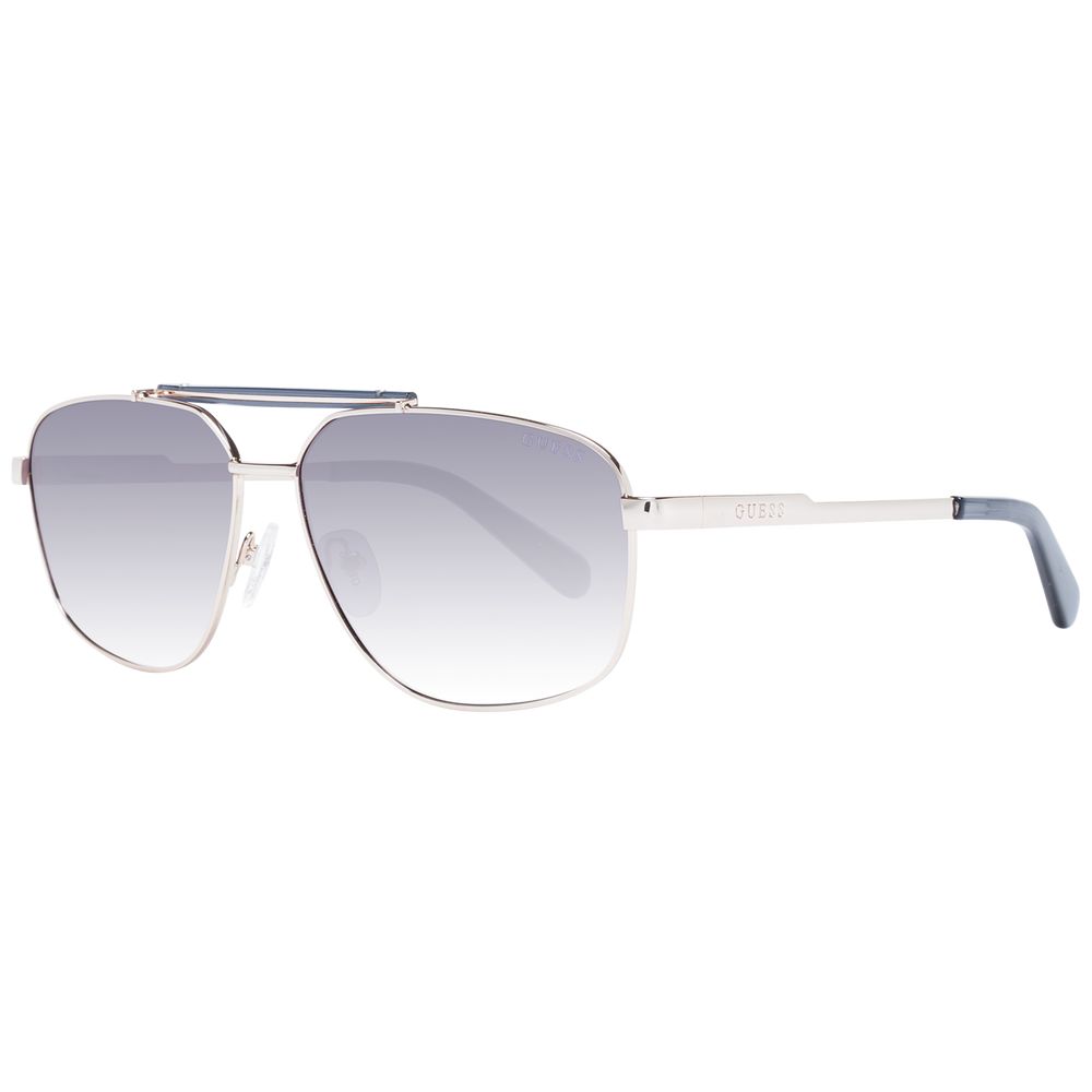 Guess Rose Gold Men Sunglasses