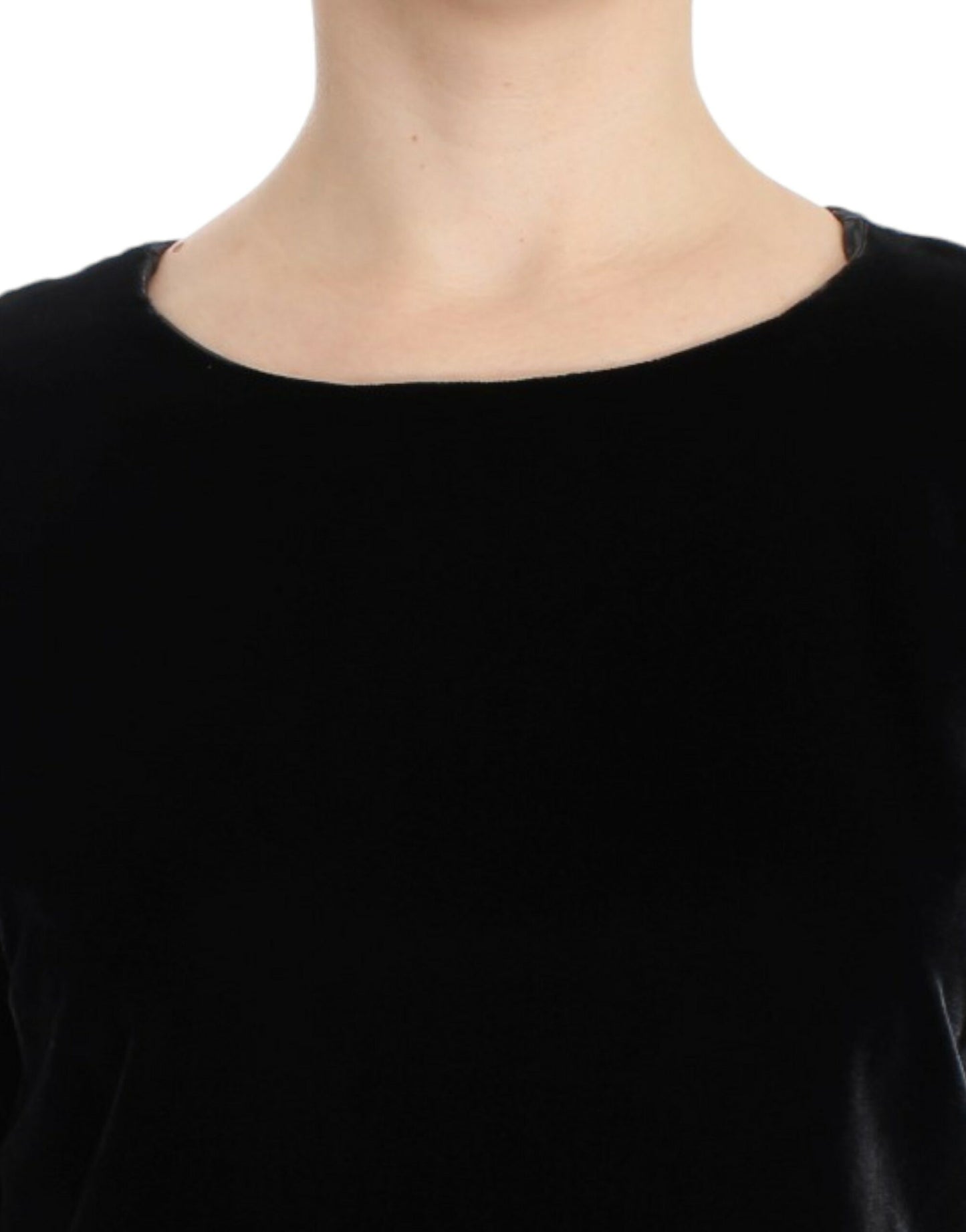 Dolce & Gabbana Enchanting Velvet Short Sleeve Top