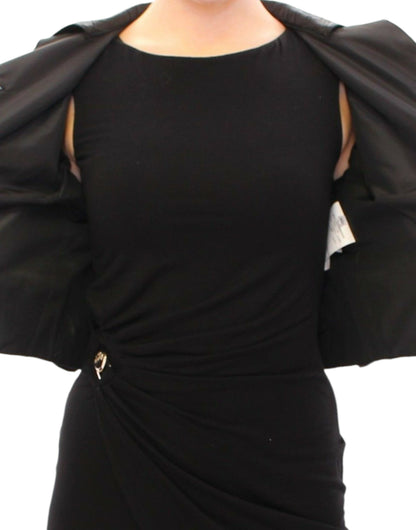 Dolce & Gabbana Elegant Black Bolero Shrug Jacket