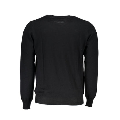 North Sails Black Fabric Men Sweater