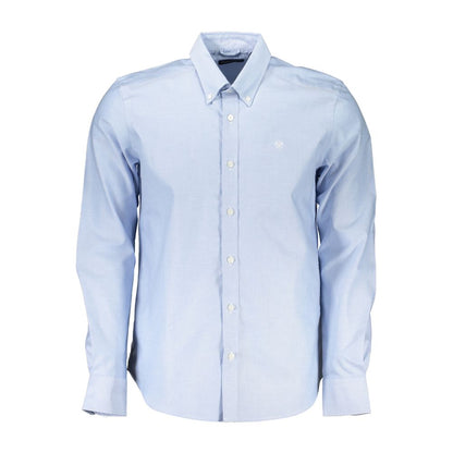 North Sails Light Blue Cotton Men Shirt