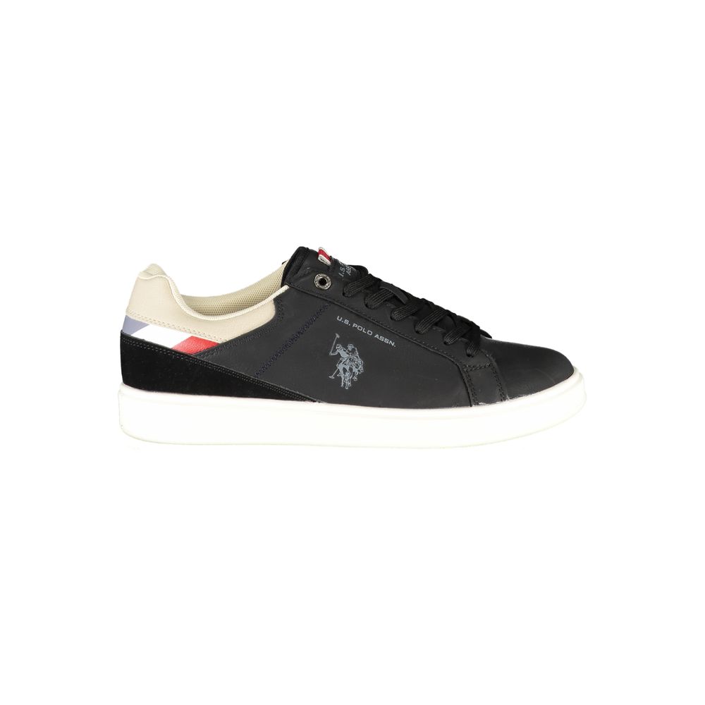 U.S. POLO ASSN. Black Polyethylene Men Sneaker