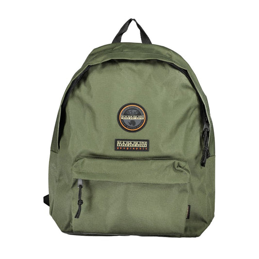 Napapijri Green Cotton Men Backpack