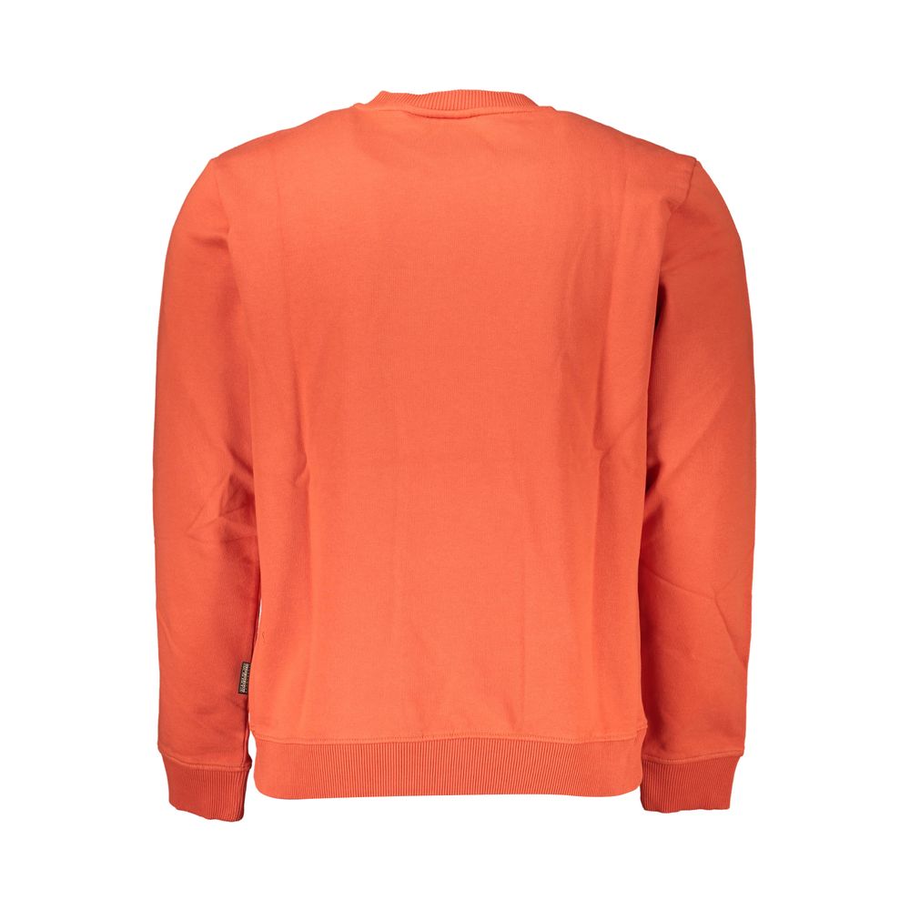 Napapijri Red Cotton Men Sweater