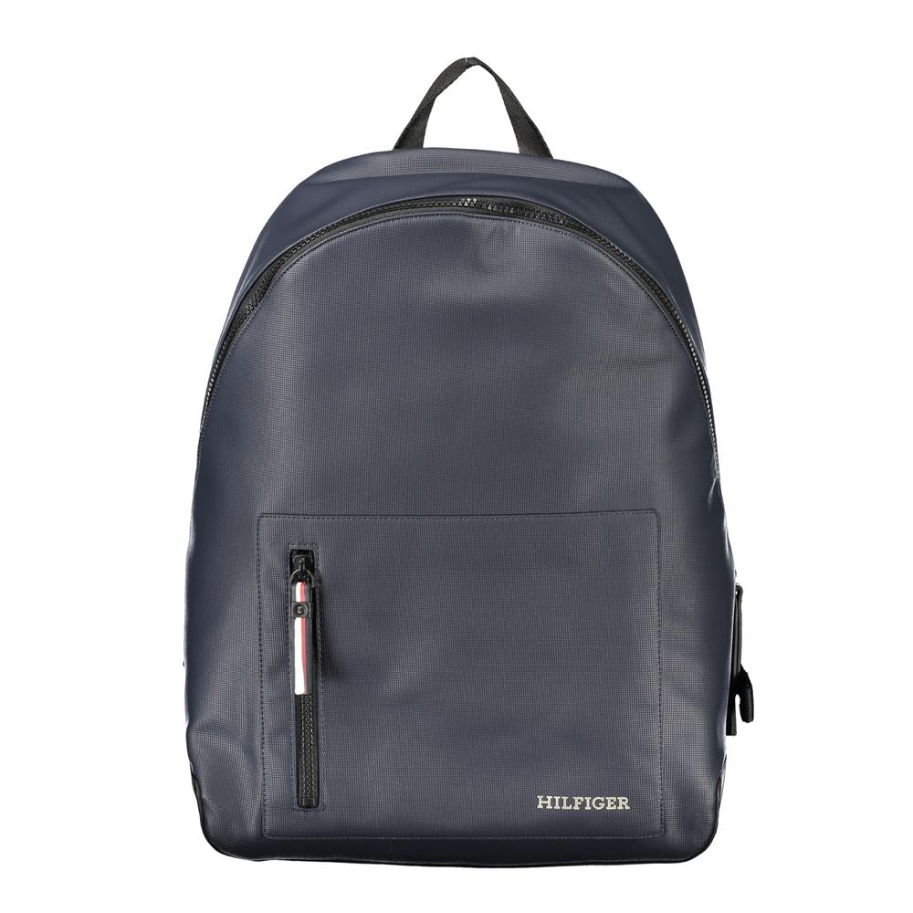 Tommy Hilfiger Blue Polyethylene Men Backpack