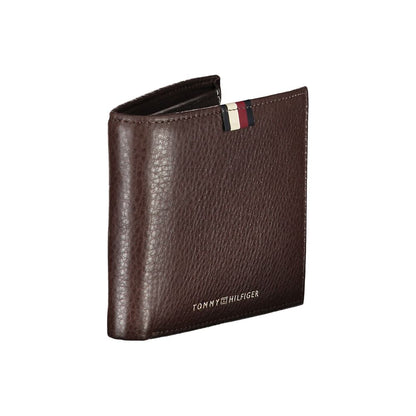 Tommy Hilfiger Brown Leather Men Wallet