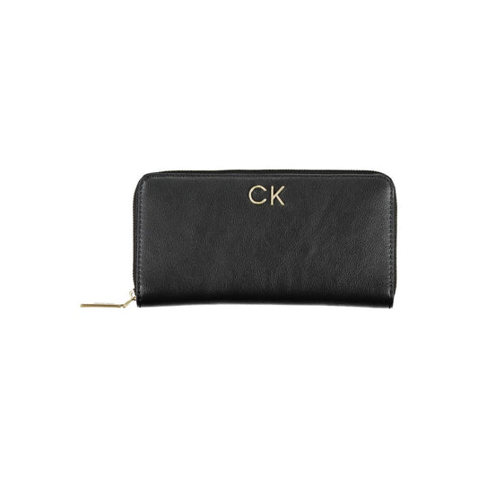 Calvin Klein Sleek RFID-Safe Wallet with Chic Contrasts