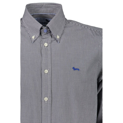 Harmont & Blaine Elegant Blue Long Sleeve Cotton Shirt