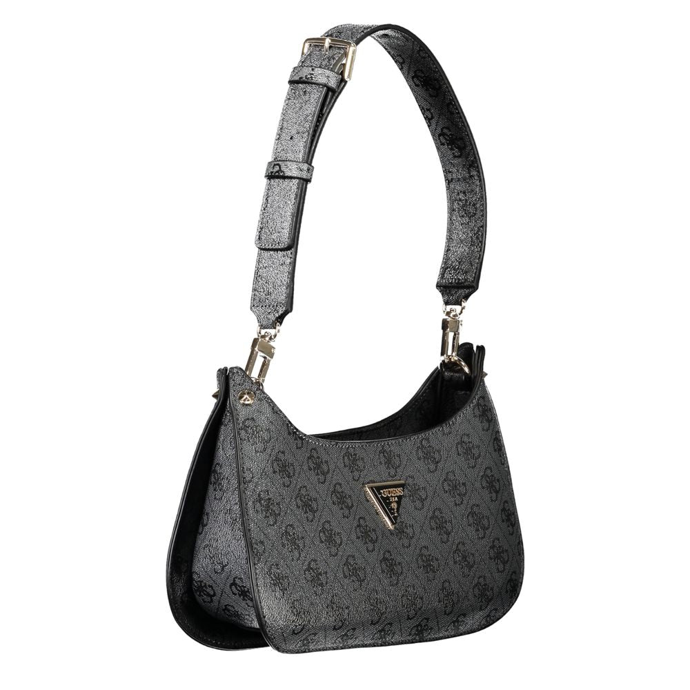 Guess Jeans Black Polyethylene Handbag