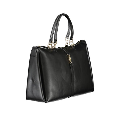 Tommy Hilfiger Black Polyester Handbag