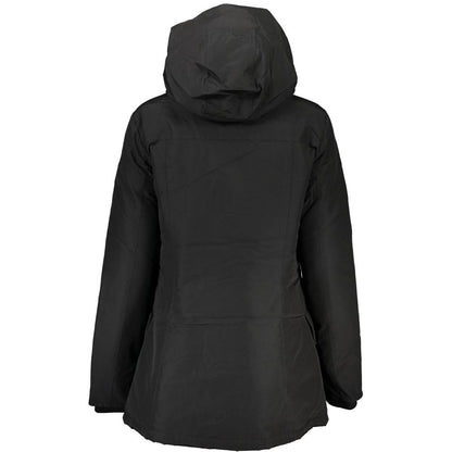 Woolrich Black Cotton Jackets & Coat