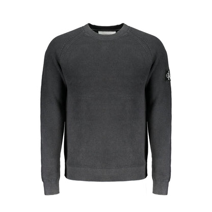 Calvin Klein Black Cotton Sweater