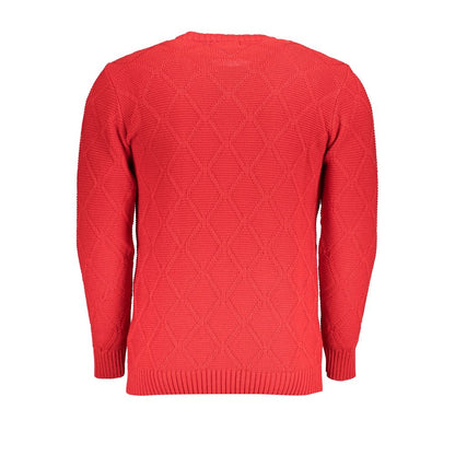 U.S. Grand Polo Red Fabric Sweater