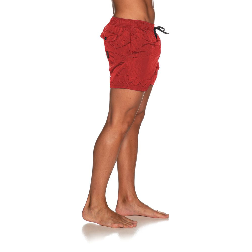 Refrigiwear Red Nylon Men's Swimsuit