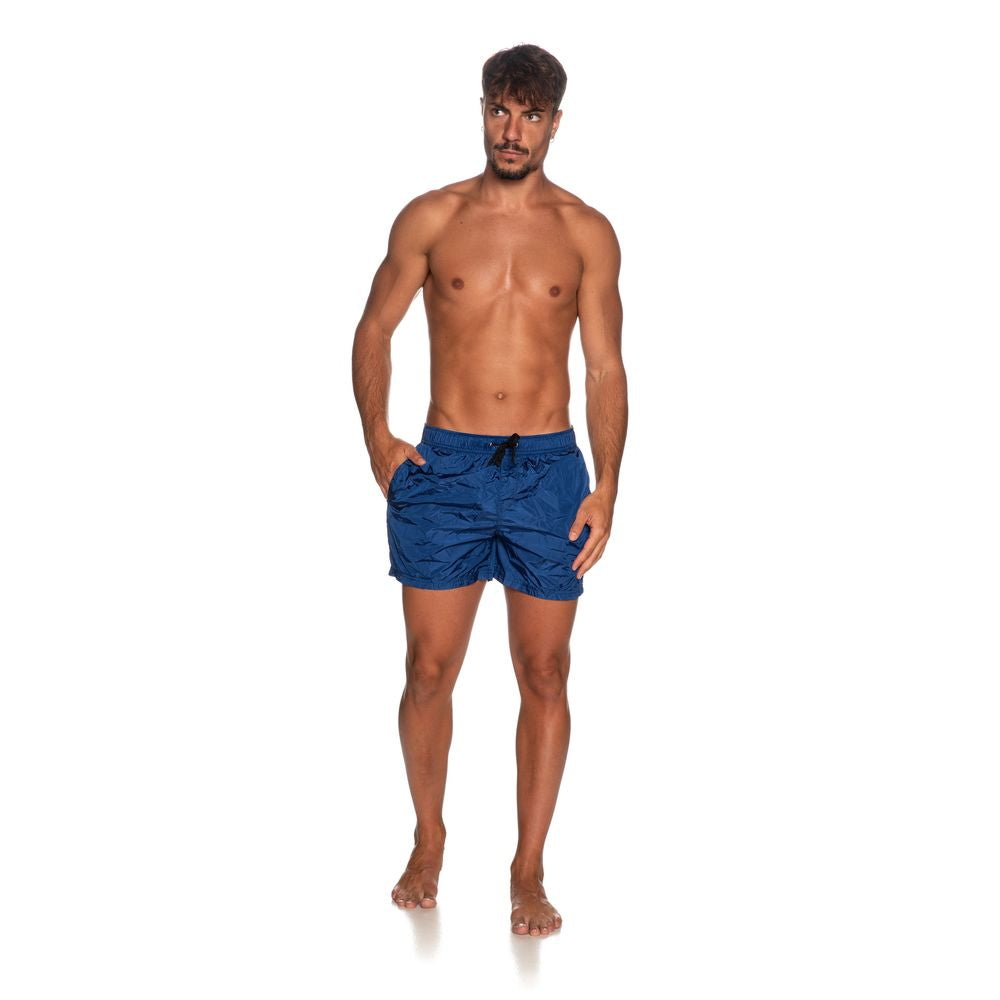 Refrigiwear Blue Nylon Men's Swimsuit