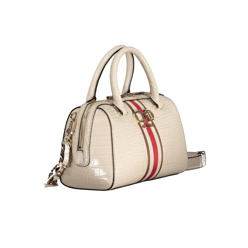 Guess Jeans Beige Polyethylene Handbag